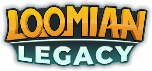 Logo of the Loomian Legacy game with a transparent background